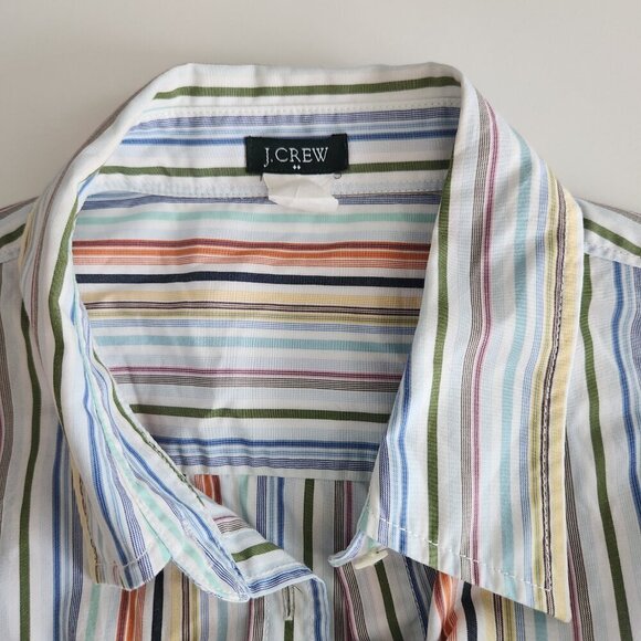 J.Crew Women's Button Down Dress Shirt. Striped. Size Small - Picture 3 of 10